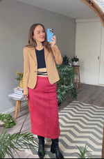 Cargar imagen en el visor de la galería BLAZER BEIGE, PELO DE CAMELLO, MAXMARA