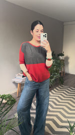 Abrir y reproducir video en la galería Suéter Tencel Naranja EILEEN FISHER
