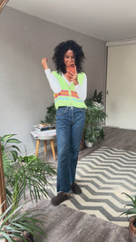 Abrir y reproducir video en la galería Chaleco algodón verde URBAN OUTFITTERS
