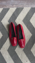 Abrir y reproducir video en la galería Mocasines Piel Rojos ENZO ANGIOLINI
