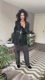 Abrir y reproducir video en la galería Botas gamuza negro STUART WEITZMAN
