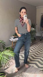 Abrir y reproducir video en la galería Jeans Algodón/elastano azul GLORIAVANDERBILT
