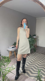 Abrir y reproducir video en la galería Vestido Algodón/Seda Arena PORTS 1961 Retail $16,000
