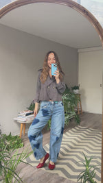 Abrir y reproducir video en la galería Blazer Lana Gris  HUGO BOSS
