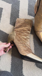 Abrir y reproducir video en la galería Botas Sintético/Textil Doradas DISEÑOS Y ACCESORIOS
